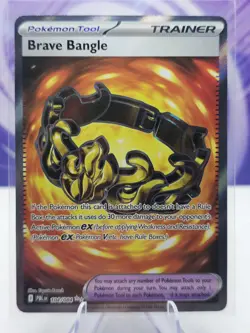 Brave Bangle 104/084 Ultra Rare Pitch Black Pokemon Holo NM - Image 1