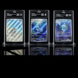 Pokemon 151 Squirtle Wartortle Blastoise TAG Evolution Set Lot ASCENDING GRADES - Image 1