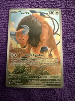 Tauros 096/086 IR - Chaos Rising - Pokemon TCG - NM Condition - Image 1