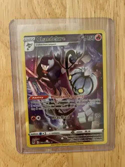 CHANDELURE TG04/TG30 -LOST ORIGIN POKEMON-TRAINER GALLERY-RARE -MINT -PACK FRESH - Image 1