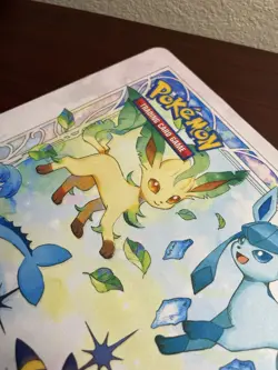 Pokemon TCG Prismatic Evolutions SPC Eeveelutions Playmat 24 x 14 in Multicolor - Image 3