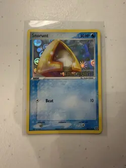 Nintendo Snorunt 64/106 EX Emerald Reverse Holo Common Basic 50 HP English 2005 - Image 1