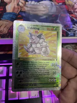 Pokemon TCG Nidoking 31/110 Legendary Collection Reverse Holo MP - Image 2