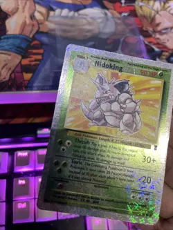 Pokemon TCG Nidoking 31/110 Legendary Collection Reverse Holo MP - Image 3