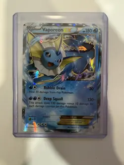 Pokemon TCG Vaporeon EX 24/83 Holo Generations MP - Image 1