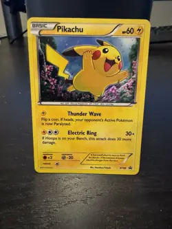 Pikachu (Collector Chest) XY89 XY Promo Holo 60 HP Pokemon TCG English - Image 1