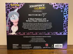 Pokemon TCG: SWSH Champion's Path Hatterene V Collection Box - NEW/SEALED - Image 2