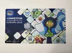 Pokemon Europe International Championships Competitor Playmat EUIC 2025 Ogerpon - Image 1