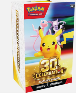 Pokemon TCG: 30th Celebration Booster Bundle (6 Packs) Confirmed Presale NEW - Image 1