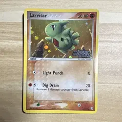 Pokemon TCG Team Rocket Returns Larvitar 63/109 Holo Common 2004 - Image 1