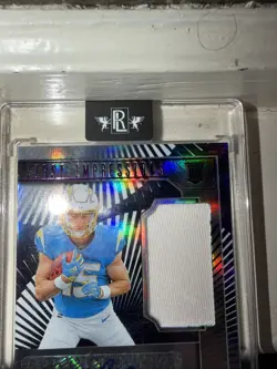 2024 Illusions First Impressions Ladd McConkey Auto RPA Number Match 15/49 - Image 3