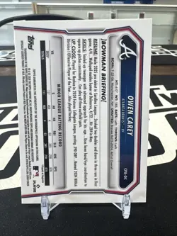2026 Bowman - Owen Carey CPA-OC Green Reptilian Auto /99 - Image 3