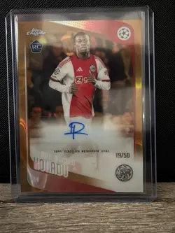 2025-26 Topps Chrome CC Don-Angelo Konadu Auto RC Gold Lava Refractor #/50 - Image 1