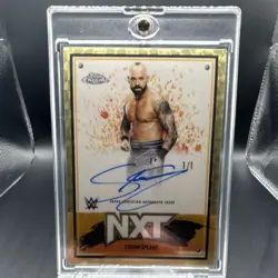 2025 Topps Chrome WWE NXT Shawn Spears Superfractor Auto 1/1 NXT-SSP - Image 1