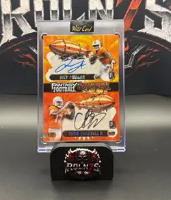 Wild Card 2026 Fantasy Football Atompunk Dual Auto 1/1 Aguilar/Brazzell #FAPDA - Image 1