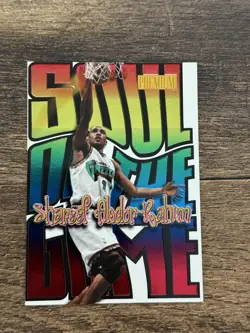 1998-99 Skybox Premium SHAREEF ABDUR-RAHIM Soul of the Game #15 Grizzlies - Image 2
