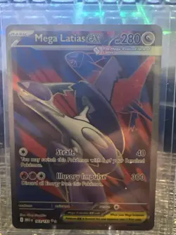 Pokemon Mega Evolution Mega Latias ex Full Art 163/132 NM - English - Image 1