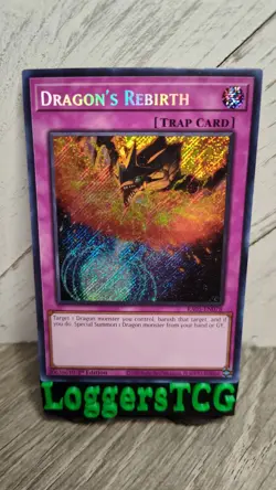 Yu-Gi-Oh! Dragon's Rebirth SECRET / RA05-EN078 1st Edition NM - Image 1