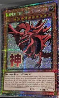 Slifer the Sky Dragon RA05-EN128 Starlight Rare 1st Edition Yu-Gi-Oh NM - Image 1