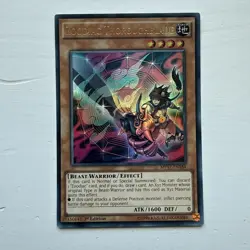 Zoodiac Thoroughblade - MP17-EN184 - Ultra Rare - 1st Edition - YuGiOh - Image 1