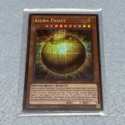 Yugioh MISPRINT The Winged Dragon of Ra Sphere Mode Asura Priest Wrong Name SBC2 - Image 1