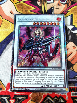 Ignister Prominence, Blast Dracoslayer ra04-en253 (NEW) Platinum-Secret Yu-Gi-Oh - Image 1