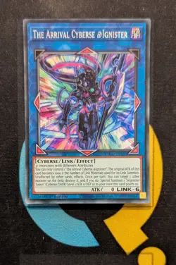 ETCO-EN050 The Arrival Cyberse @Ignister Super Rare 1st Edition YuGiOh Card - Image 1