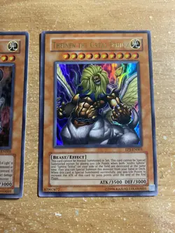 🔥 YUGIOH Great SPHINX Set Of 3 Full Ultra HOLOFOIL ANDRO THEINEN TELEIA EP1-EN - Image 5