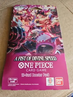 1x One Piece TCG - A Fist of Divine Speed OP-11 Sleeved Booster Pack - English - Image 1