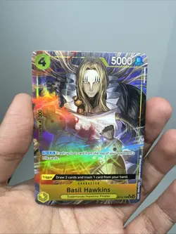 Basil Hawkins OP10-109 Alt R One Piece TCG NM Pack Fresh! Canadian Seller! - Image 1