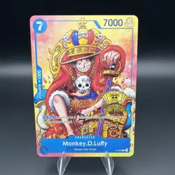 Monkey.D.Luffy (2nd Anniversary Stamped Promo) P-043 - One Piece TCG English - Image 1