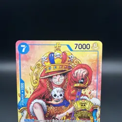 Monkey.D.Luffy (2nd Anniversary Stamped Promo) P-043 - One Piece TCG English - Image 2