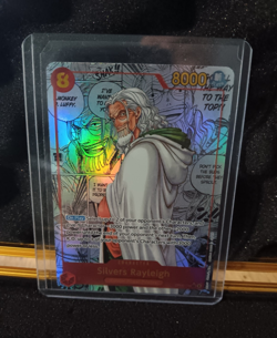 Bandai One Piece CCG Two Legends Silvers Rayleigh OP08-118 Foil EN - Image 1