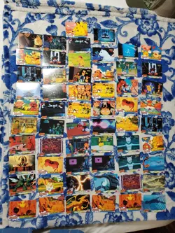 59 Cards LP/NM Topps 1999 Pokemon Pikachus Vacation Mewtwo Strikes Back Lot - Image 1