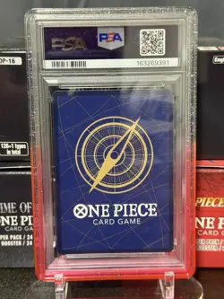 Bandai 2023 One Piece CCG EN Monkey D. Luffy P-001 Promo Foil PSA 10 - Image 2