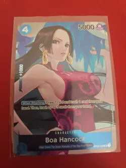 One Piece - Boa Hancock OP02-059 Alt Art Foil Box Topper Paramount War TCG NM X1 - Image 1