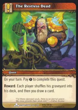 World of Warcraft TCG The Restless Dead - Scourgewar 263/270 - Image 1
