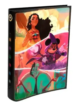 Disney Lorcana 9-Pocket Binder/Portfolio Holds 252 Cards - New - Image 1