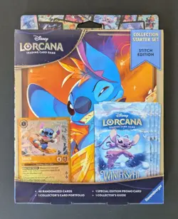 Disney Lorcana Winterspell Collection Starter Set Stitch Edition Ships Fast - Image 1