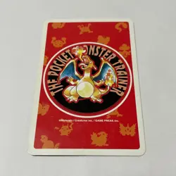 Charizard Pokemon Playing Cards 4 of Clubs Japanese Nintendo Vintage - Image 2