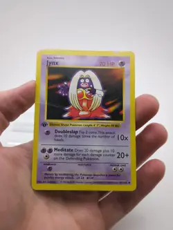 Jynx 1st edition Shadowless 31/102 Pokemon Card - Image 1