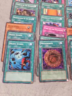 Vintage Yu-Gi-Oh Cards Lot of 41 Retro 2000s Estate Find Jinzo Monster Reborn - Image 5
