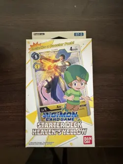 Digimon Card Game Starter Deck Heaven's Yellow ST-3 - Image 1