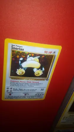 Unlimited Snorlax Holofoil Holo Foil Pokemon Card Read Description - Image 4