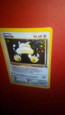 Unlimited Snorlax Holofoil Holo Foil Pokemon Card Read Description - Image 5