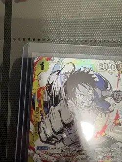 2025 One Piece OP10-111 Premium Card Collection VOL 1 Monkey D Luffy Promo - Image 4