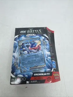 Pokemon TCG ex Battle Deck Case Hit -Greninja ex - Box 60 Card Deck - Image 1