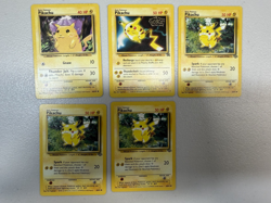 Pokemon Pikachu Cards Lot of 5 - Image 1