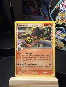 Rayquaza 26/110 Delta Species Non Holo Rare EX Holon Phantoms Pokemon Card - Image 1