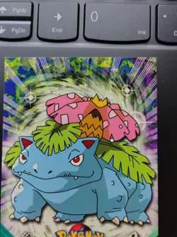 Topps TV Animation Edition Venusaur #03 Regular English Pokemon Card 1999 - Image 2